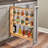 Rev-A-Shelf Wood Base Cabinet Insert Pullout Spice Rack Organizer -93592781