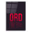 «ORD ATC» par O8, art mural en verre acrylique, 24 po x 36 po-822222060