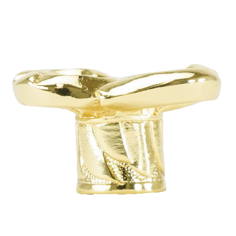 EDGAR BEREBI LOUIS XV KNOB IN POLISH GOLD PLATE