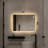 LED Bathroom Vanity Mirror with 5mm Copper Free Silver Glass 3 Color Dimmable Lighting Anti Fog Memory Function Horizontal Vertical Wall Mounted-1279422582