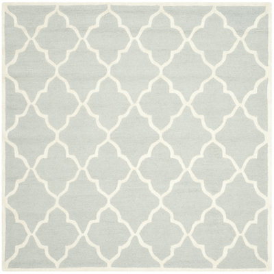 Cannen Hand Tufted Wool Geometric Rug