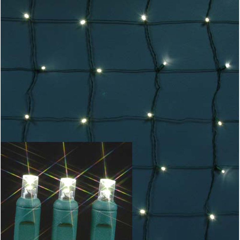 Éclairage pour filet 108 lumière del twinkle net on wire