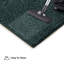 Ensemble de tapis intérieur / extérieur en polyester de couleur unie Francky-258937607
