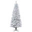 Pacific Flocked Pencil Pine Artificial Christmas Tree-664833401-658775321