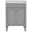 Meuble-lavabo sur pied simple 24 po avec plateau en résine Lillyana-1551660669