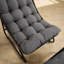 Méridienne de patio avec repose-pieds, fauteuil inclinable confortable avec coussin gonflable et repose-pieds, idéale pour se détendre dans les salons, les chambres et les espaces de lecture-1292355317