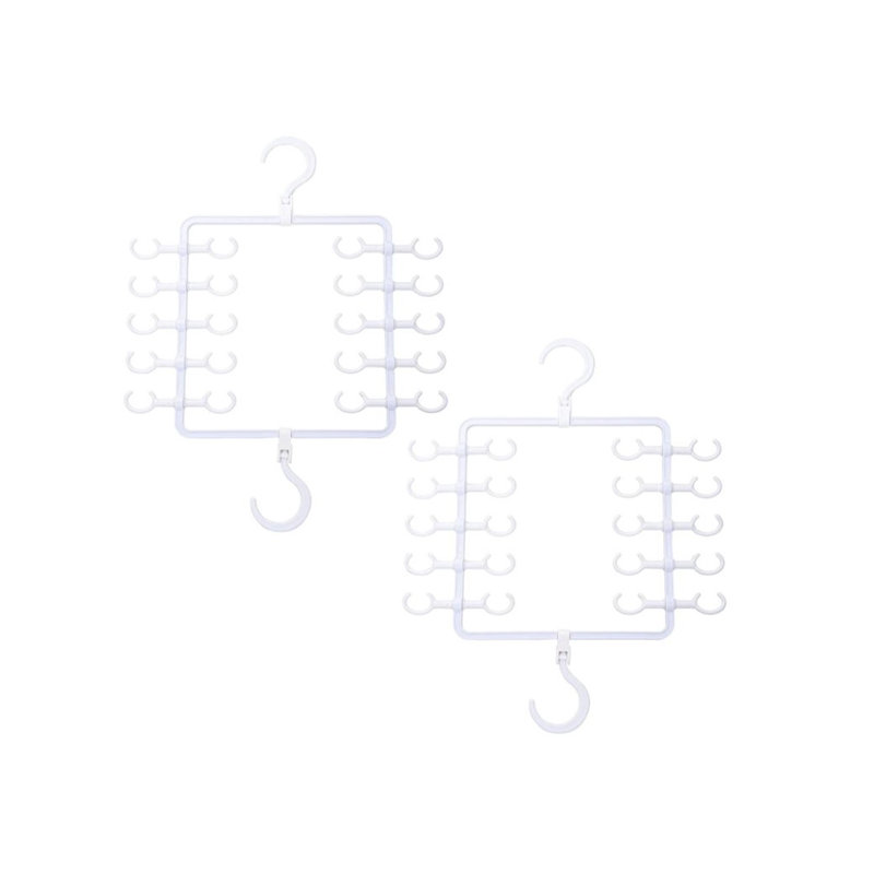 Gabrieal Plastic Multi-Layer Hanger for Dress/Shirt/Sweater