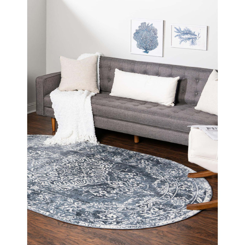 Boylan Oriental Indoor Rug, Oval 4' x 6'