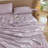 MooMee Gingham Duvet Cover Set 100% Washed Cotton Linen Like Lightweight-117586343-126592303