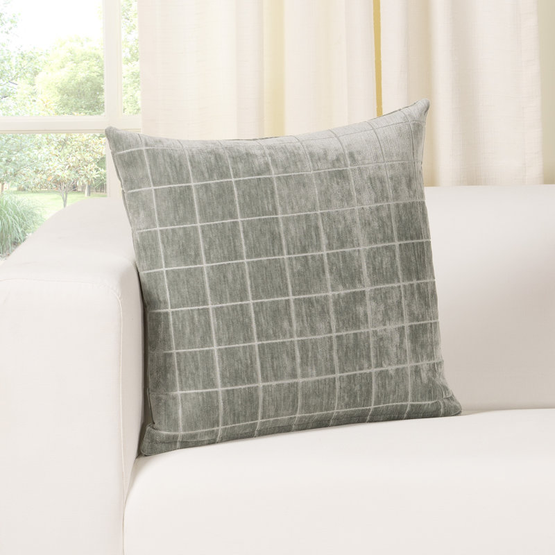 Coussin Otterville, Ciment géométrique, Polyester, H 26 po x l 26 po