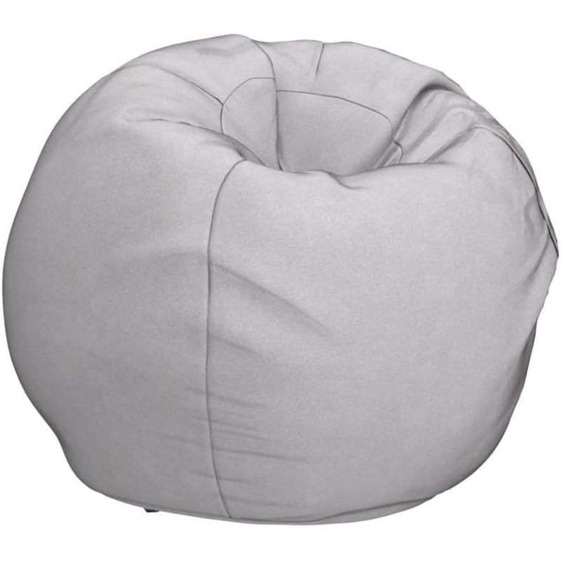 Modern Round Bean Bag with Removable Cover