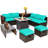 Jalyza 6 - Person Patio Conversation Set with Cushions-1541736637