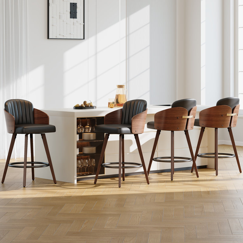67cm Bar Stool, Black
