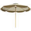 Parasols de patio Upf 50+, acier de polyester 8,7 pi, abat-jour de terrasse moderne