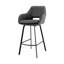 Tabouret pivotant en similicuir-2060561007-2060561005
