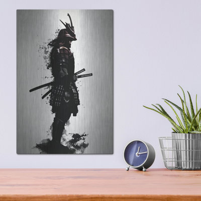 «Armoured Samurai» par Nicklas Gustafsson, art mural en métal