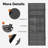Calliana 91.7"L Extendable Aluminum Outdoor Dining Table
