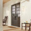Applique murale d'extérieur 1 lumière blanche en verre martelé 14,25 "Beacon Square-1650856769-1650856798