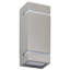 Miklos Outdoor Wall Lights 35 W Silver Rectangular