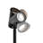 Matte Black Low Voltage Integrated LED Metal Spotlight-83837251