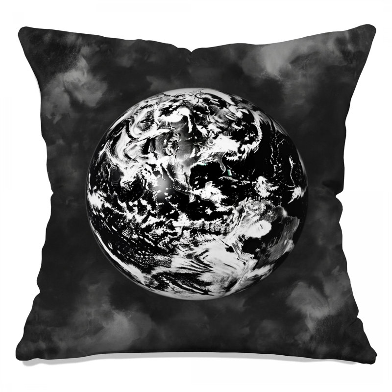Coussin Earth Earth, coussins double face Nature, 26 po x 26 po