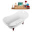 Baignoire de trempage sur pattes 60 "Streamline-76223412-76223414