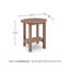 Table de bout d'extérieur Aviles