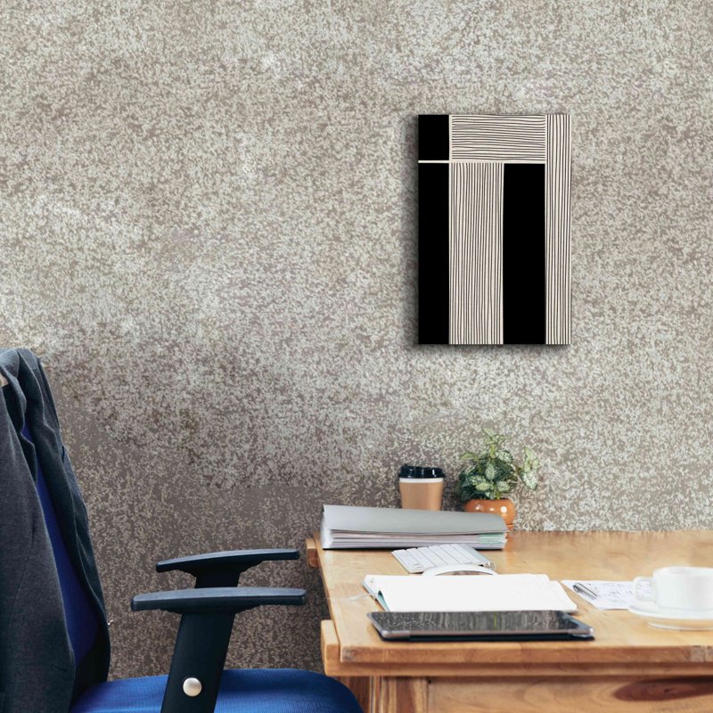 «Ribbing 2» par Design Fabrikken, art mural giclée sur toile, 12 po x 18 po, H 18 po x l 12 po x P 0,75 po