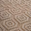 Tapis intérieur / extérieur 6 x 9 moka / géométrique-1277717675
