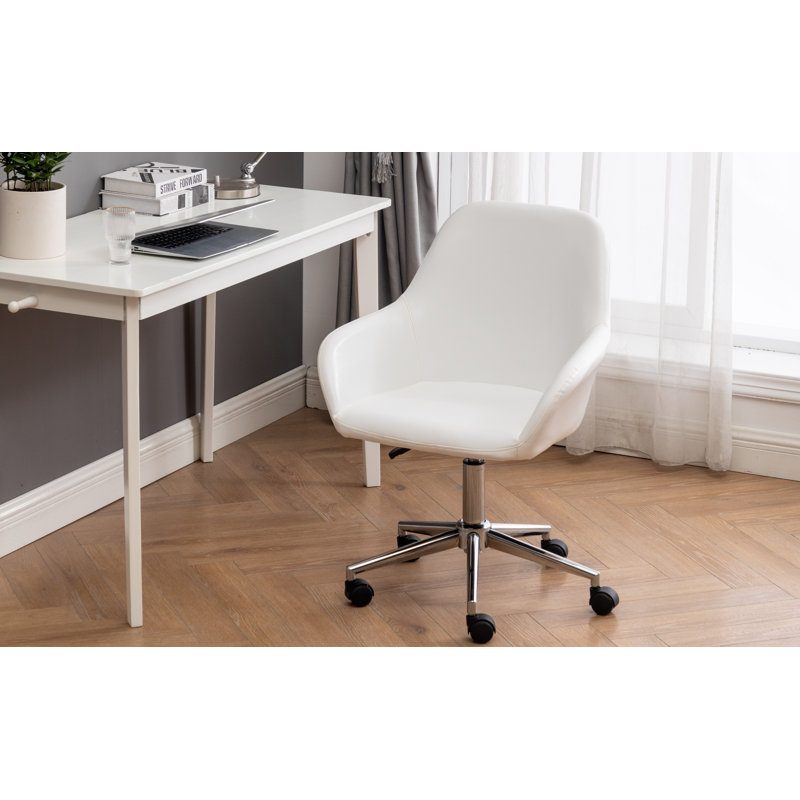 Chaise de travail Mia, Blanc