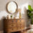 Round Wood Frame Wall Mirror – 2.5-inch Thick Frame-489116688-489116691