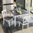 5-Piece Dining Table Set with 4 Chairs