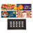 Sassafras Fall Holiday Set Of 4 Mats With Display Frame, Collection #7