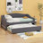 Anaiah Upholstered Teddy Daybed with Trundle Bed-1370180990-1370180986