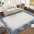 Randolph Machine Washable Rug with Rubber Backing for Living Room Abstract Non-Slip Dining Room Rug Bordered Printed Faux Wool Rugs for Bedroom Floor Carpet for Office Nursery Playroom-2146861796