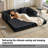 Boneless Two-Seater Modular sofa Bed-1412421883