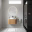 Salle de bain murale 24 "avec lavabo rond en céramique et tiroir-730562448