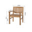 Ensemble repas d'extérieur en teck Huntington 7 pièces avec Sunbrella Huntington-73896527