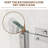 44-48" W X 72" H Double Sliding Frameless Shower Door With 1/4" (6Mm) SGCC Clear Tempered Glass, Chrome-122480866