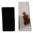 Decorative Leather Cow Print Bookends For Home Decor - Modern Book Ends For Shelf,Office Desk, And Bookshelf Decor Accent - Set Of 2, 7", Ivory & White