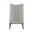 Chaise d'appoint avec dossier haut pour le salon