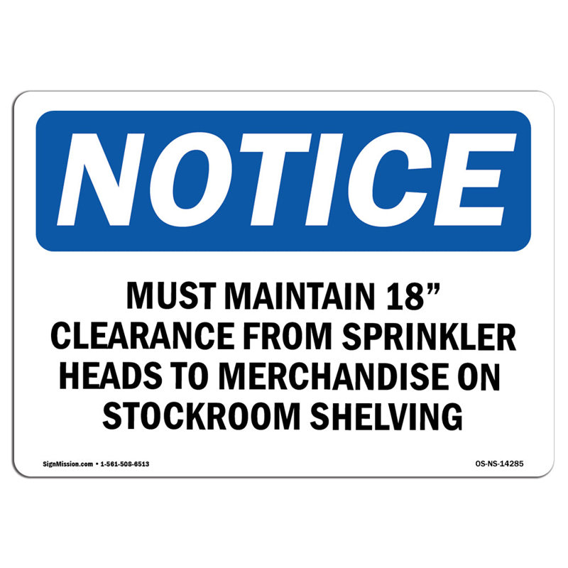Notice Sign