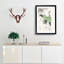 Crane Bird by Numata Kashu - Single Picture Frame Painting on MDF-55682882-55682881