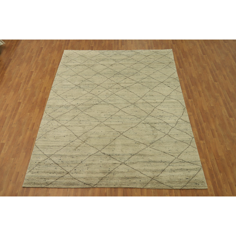 Tapis marocain en laine Trellis 9 x 12
