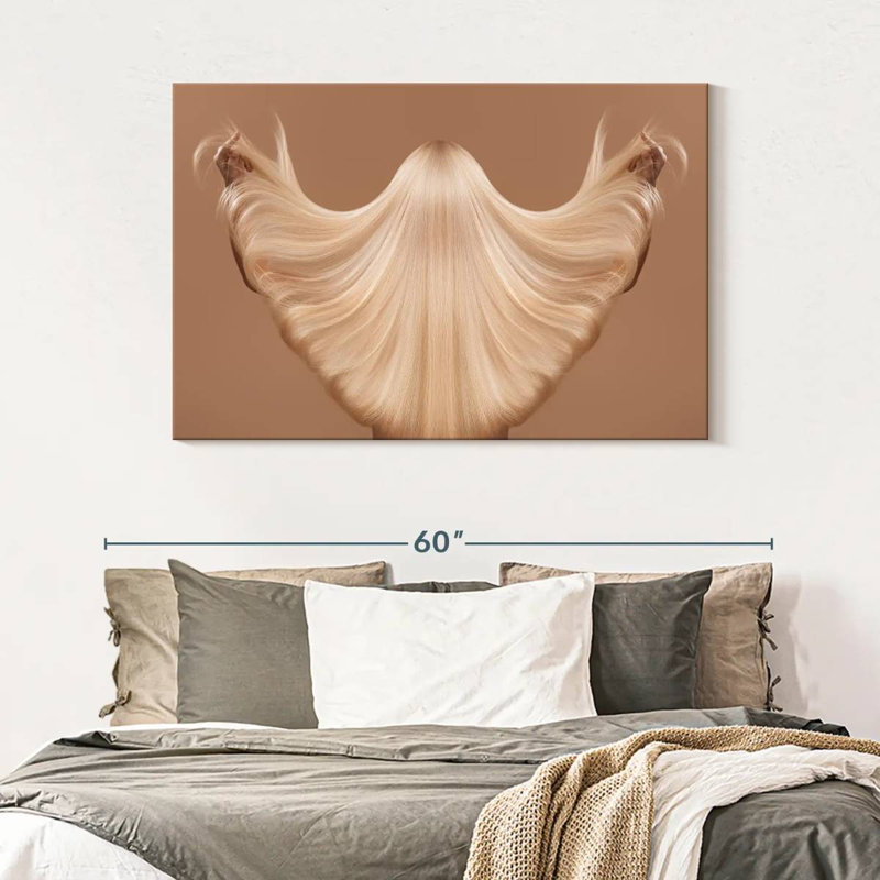 Shuttleworth - cheveux blonds, H 32 po x l 48 po