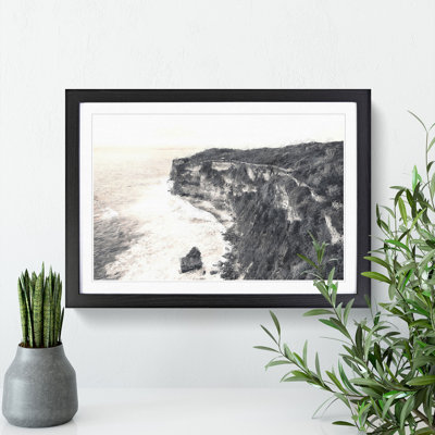 Uluwatu Temple in Bali Indonesia - Picture Frame Painting