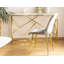 Axelle 120cm Glass Top Console Table