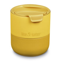 WAO 18oz Thermal Tumbler with Acrylic Lid in Dark Gold