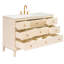 Jackson 48"L Free Standing Vanity In Antique White