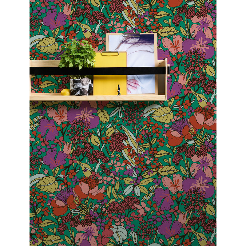 Nasteha Wallpaper, Green